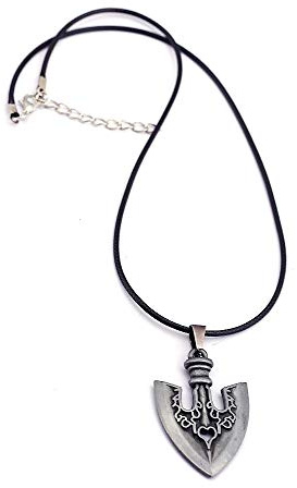 FEIDIAO Collier Porte-clés en Métal JoJo - Pendentif Killer Queen, Accessoires Cosplay, Bijoux Stand Crazy Diamond