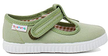 Pisamonas Pepitos Niños Sneaker Typ Självhäftande Tejp Size 27 Color Grön Ormbunke