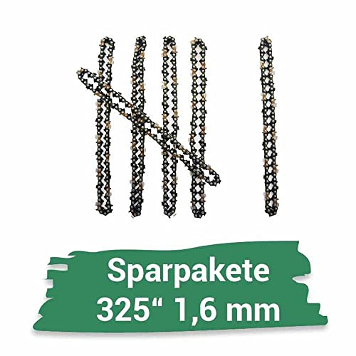5+1 Sägeketten.325 1,6mm 63 TG 38cm für STIHL, AEG - SKOLS.de