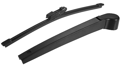 A ABSOPRO Heckscheibenwischerarm Montagesatz Für VW Golf MK6 09-12 1 Satz | Für VW Golf MK7 Variant 13-19, Golf MK7 Sportsvan 14-19, Polo MK5 09-16, Polo MK6 17-19, Schwarz, Kunststoff+Gummi, Allwetter