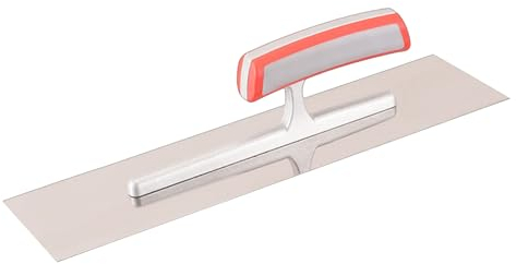 jiyun Platoir à Enduit, Platoir de Finition, Truelle à Plâtre en Acier Inoxydable, Truelle de lissage, Truelle Plate, pour maçonnerie, Mastic, Briques et mortier, Ciment