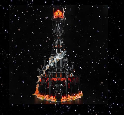 Brick Shine Licht-Kit für Der Herr der Ringe: Barad-dar 10333 (Modell-Set ist nicht im Lieferumfang enthalten) (Classic)