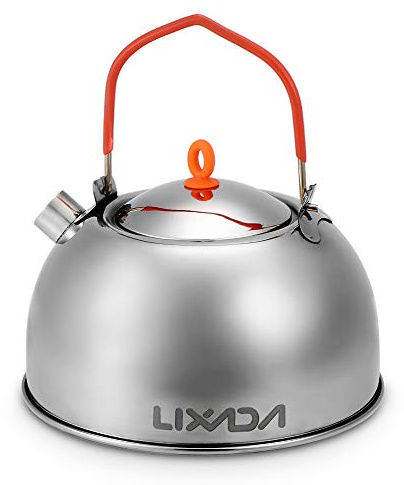 Lixada Pote del café de la Tetera del Agua de la Tetera de la Caldera del Agua de la Caldera de té del Acero Inoxidable 0.6L