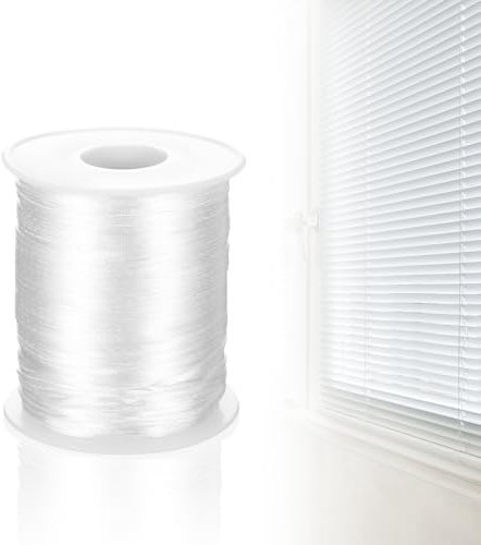 Cordoncino di nylon intrecciato da 200 m, 1,5 mm, per romanzo cieco, in alluminio, per tapparelle, avvolgibili, corda da pesca intrecciata, resistente agli strappi