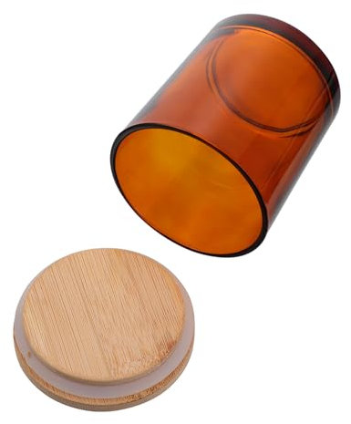 Angoily 4sätze Kerzengläser Mit Deckel Aus Glas Für Aromatherapie-kerzen Kerzendosen Mit Deckel Für Duftkerzen Glasgefäße Für Wohnzimmer Und Schlafzimmer