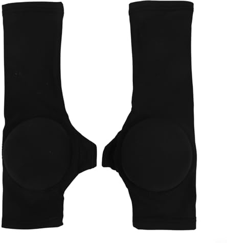 babominimer Protectores de mano para patinaje sobre hielo con almohadilla de palma antigolpes de 15 mm, protección de muñeca de nailon para adultos y niños, muñequeras de mano izquierda o derecha para