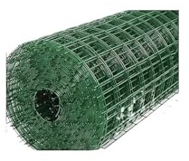 Garden Fäktning Utomhus Metallnät, Grönt Stålfoder för Barriärer för hönshus, staket för fjäderfä, trädgårdsstaket(900 mm x 25 m)
