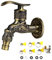 XTUDOU Wandmontage Drache Geschnitzt Wasserhahn, Vintage Wasserhahn, Garten Wasserhahn im Antik, 1/2 Zoll mit Klempnerband, für Zu Hause,Küche, Bad, Outdoor, Garten