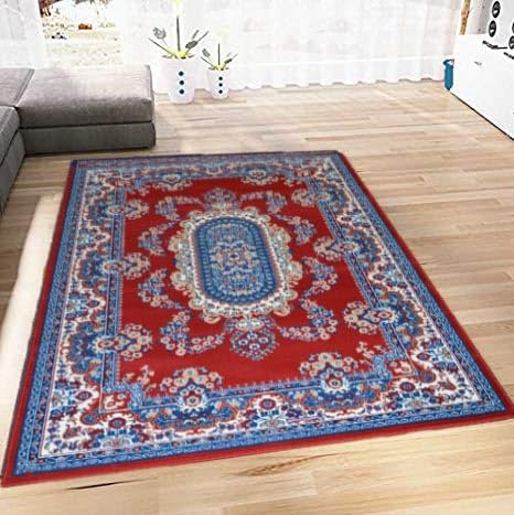 TAPPETO SALOTTO MOTIVO PERSIANO ROYAL SHIRAZ 3602 ROSSO (160x230)
