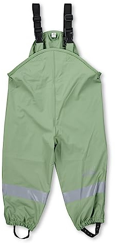 Sterntaler Jungen Regenträgerhose Ungefüttert, Grün, 74 EU