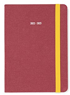 Letts of London Raw 23-031741 Schülerkalender 2022/2023, A6 Tag pro Seite, mit Terminen