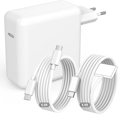 100W MacBook Ladegerät, USB C auf Magnetic 3 Mac Book Pro Air Ladekabel mit USB C Kabel & Magnetic 3 Kabel, Schnellladegerät für MacBook Pro/Air M5 M4 M3 M2 M1 16/15/14/13 Zoll, iPad Pro USB-C Geräte