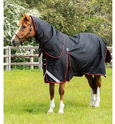 wasserdichte Outdoor-Decke für Pferde mit Halsabdeckung Premier Equine Buster 250 g