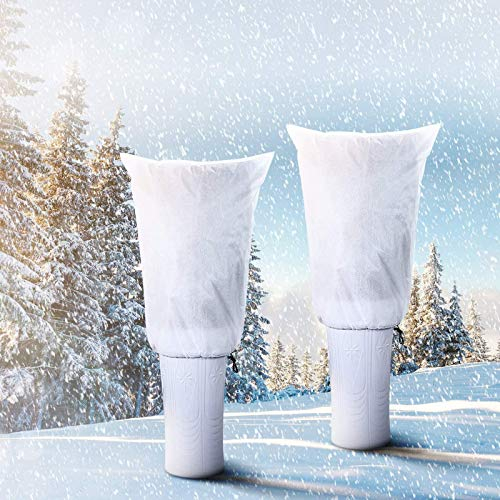 Pflanzenvlies-Frostschutzhülle, 2 Stück Garten-Insektennetzbeutel Pflanzenfrucht-Schutzbeutel Blumenschutzbeutel Gartenschutzbeutel zur Verhinderung der Zerstörung von Pflanzenfrüchten durch Mücken, I