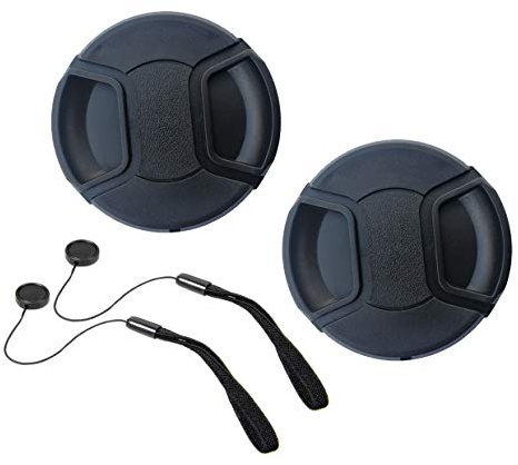 62mm Lens Cap for Nikon AF-S VR Micro-NIKKOR 105mm f/2.8G IF-ED,AF(Not for AF-P) 70-300mm f/4-5.6G,Sony FE 90mm f/2.8 Macro G OSS（SEL90M28G）[2 Pack]