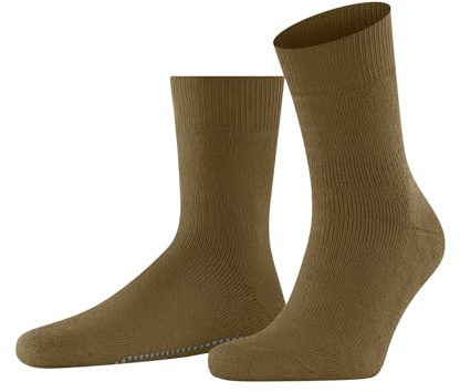FALKE Toffelsocka Homepads M Hp ull bomull grepp på sula 1 par, Gul Old Brass 1220, 43-46