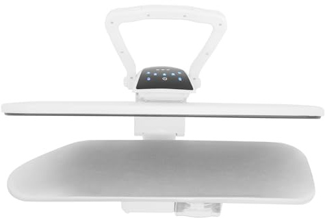 Pressa per ferro da stiro a vapore, 2200 W, professionale, 1 l, funzionamento touch con spegnimento automatico, per stirare vestiti, lenzuola e tessuti in nylon e lana di seta