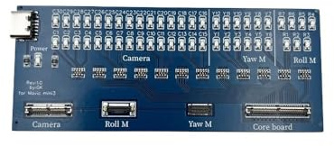 Kompatibel mit Min-i 3 Pro Kamera-Gimbal Flachbandkabelbaum-Werkzeug, Koaxial-Signalübertragungs-Flexkabel-Testplatine Ersatzteile(Test Tool)