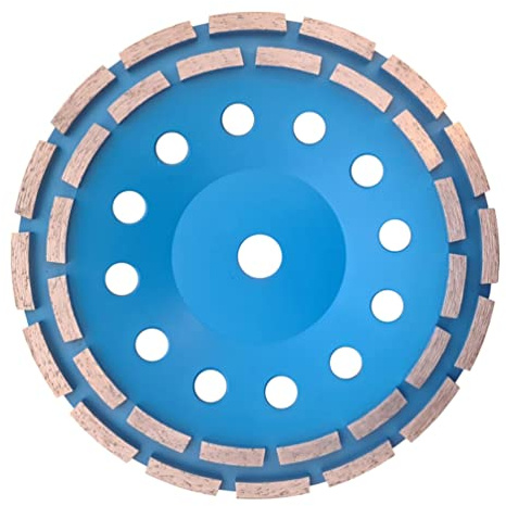 Plateau de surfaçage diamanté 230 x Al. 22,23 x Ht. 4,8/5 mm béton, matériaux de construction - PUSHKIN - Diamwood