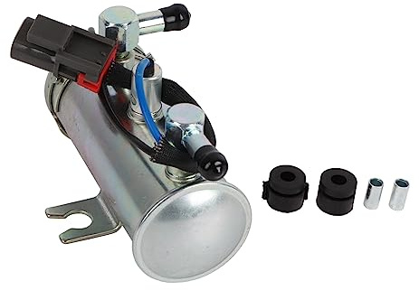 Bomba de Eléctrica 24V, Bomba de Acero Inoxidable para Motor, Accesorios de Bomba de para Camión 6HK1 | Rendimiento estable para camión 6HK1, instalación sin herramientas, reemplazo ideal para flotas
