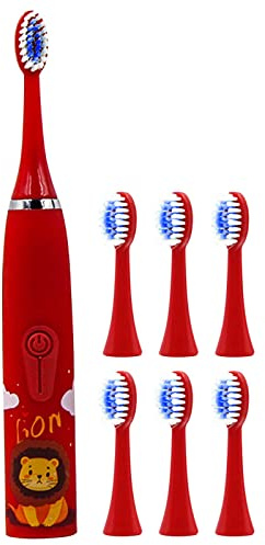 Cepillo de dientes eléctrico para niños, recargable, ABS, una carga, para 45 días, para el baño, cepillo de dientes para niños