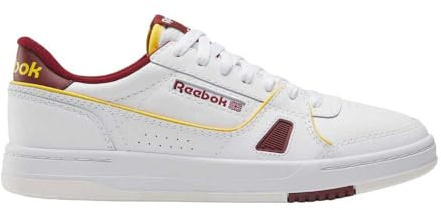 Reebok Unisex LT Court sneakers, vit/RICHMAROON/FIERCEGOLD, 8.5 UK, Vit Richmaroon Fiercegold, 42.5 EU