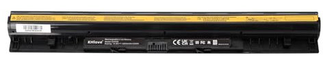 KHlove L12M4E01 L12L4A02 L12L4E01 L12M4A02 L12S4A02 Laptop Batterie pour Lenovo IdeaPad G400s G500s G505s G50 G50-30 G50-45 G50-70 G50-80 Z50 Z70 Z70-80 Z710 S410p S510p L12S4E01 14.8V 2200mah