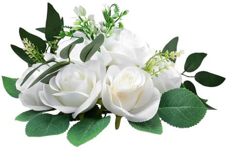 Garneck Künstliche Rose Blume Hochzeit Blume Hintergrund Dekoration Für Tafelaufsätze