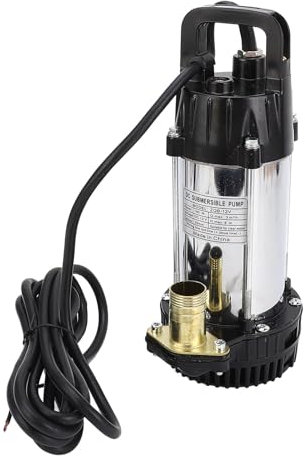 ZAWELIYO DC Submersible Pump 12V 180W High Rate Brushless Motor for Ranch Farm Pond Aquarium Swimming Pool