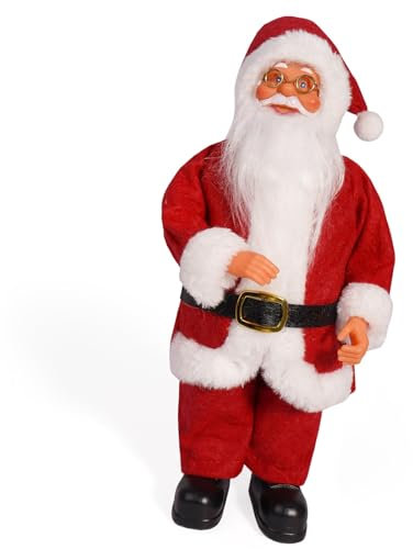 Weihnachtsmann-Figuren, mehrfarbig, 30,5 cm, stehend, Weihnachtsmann-Figur, Weihnachtsdekoration, Weihnachtsdekoration