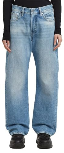 G-STAR Damen Bowey 3D Boyfriend Jeans, Mehrfarben (Faded Blue Chrome D25372-E267-H544), 34W / 32L