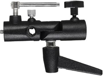 Operitacx Soporte Giratorio H para Flash de Zapata Soporte Profesional para Paraguas Compatible con Trípodes y Bases de Luz Duradero y Resistente para Fotografía