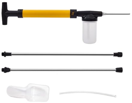 Espolvoreador De Tierra De Diatomeas con Mango Extensible y Dispersor de 2