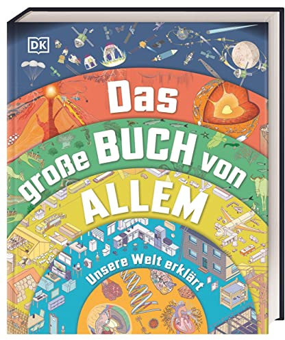 Das große Buch von Allem: Unsere Welt erklärt. Querschnitte und Infografiken zeigen über 120 Abläufe und Prozesse. Spannendes Sachwissen für Kinder ab 10 Jahren
