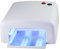 NAILS FACTROY | N&BF UV Lampe 36 Watt | Lichthärtungsgerät für UV Gel Nägel (Weiß) |Nageltrockner mit Timer-Funktion & Dauerbetrieb | Profi Nagelstudio Lichthärtegerät | Nail Dryer eckig