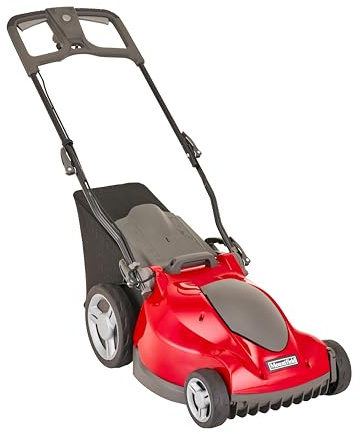 Mountfield Princess 38 Electric Lawnmower, 38cm cutting width, 1600W, For small to medium-sized gardens, Includes 40L grass collector