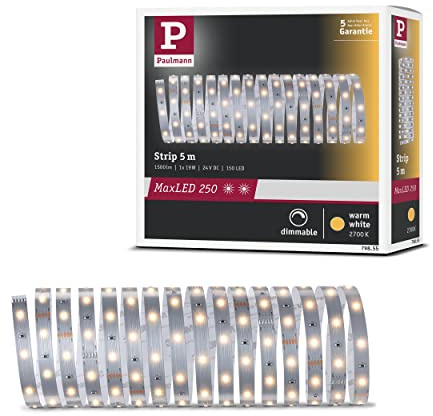 Paulmann MaxLED 250 Stripe 5m Warmweiß IP20 2700K
