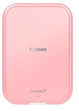 Canon Impresora fotográfica Zoemini Impresiones instantáneas | Tamaño de Bolsillo, sin Necesidad de Tinta y con conexión Bluetooth para Dispositivos Inteligentes - Oro Rosa