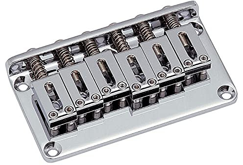 Gotoh® GTC 102 standard serie hård tail bridge icke tremolo bro för elgitarr – färg: krom