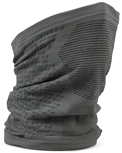 GripGrab Freedom Warp Knit Nahtloses Fahrrad Multifunktionshalstuch Gestrickter Seamless Schlauchschal mit Atemzone