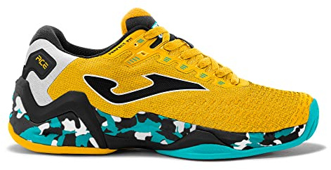 Joma Ace Pro Men 2228 TACPW2228T, Mens Tennis Shoes,Padel Shoes, Yellow, 45 EU