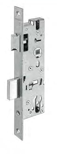 Format de serrure à cadre tubulaire PZW 92 D 45 NIRO têtière angulaire 24 x 3 x 245 mm VK 8