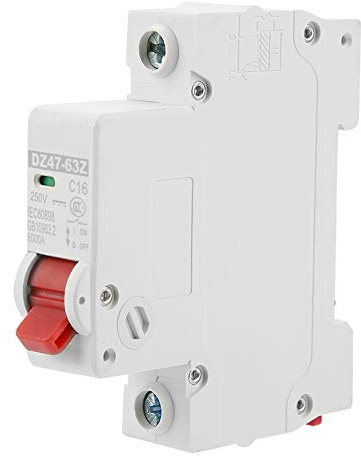 Leistungsschalter DC DZ47-63Z-1P 16A DC Leitungsschutzschalter Leckschutz Luftschalter