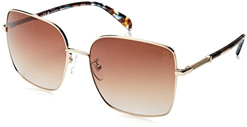 TOUS Occhiali da donna, Shiny Total Rose Gold, 62
