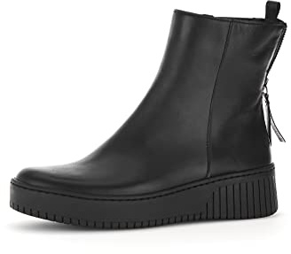 Gabor donna Stivaletti, signora Stivali da biker,soletta removibile,stivaletto invernale,boots,stivaletto,nero (schwarz) / 27,39 EU / 6 UK