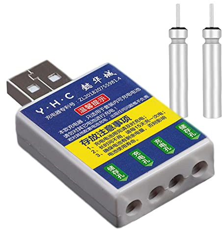 Rianpesn Batteria e Caricatore per Galleggiante da Pesca CR425 | Galleggianti da Pesca Luminosi CR425 Strumenti per Boa da Pesca Notturna - Abbina i dispositivi caricabatteria per galleggianti