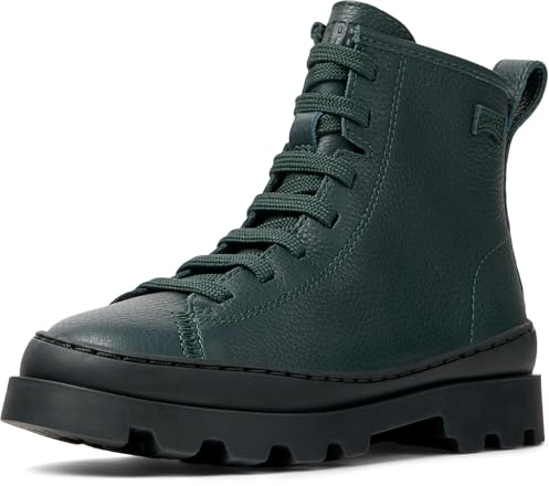 Camper - Brutus K900179, Botín con cordones, Grün 027,