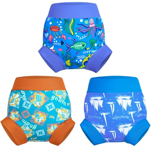MOEMOE BABY Reusable Swim Diapers Waterproof Swimming Diaper