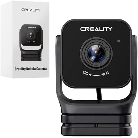 Creality Nebula Camera, 3D Printer Camera for 24H Real-Time Monitoring, Time-Lapse, Spaghetti Detection, WiFi Connection Fits for Sonic Pad, Nebula Pad, Ender 3 V3/Plus/KE/SE, CR-10 SE