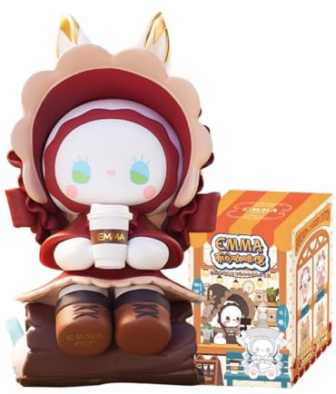 Emma Secret Forest Coffee Shop Series Blind Box Toy Action Figures Mystery Box Nettes zufälliges Spielzeug Geburtstagsgeschenk Weihnachten Sammelspielzeug für Desktop Ornamente, 1PC